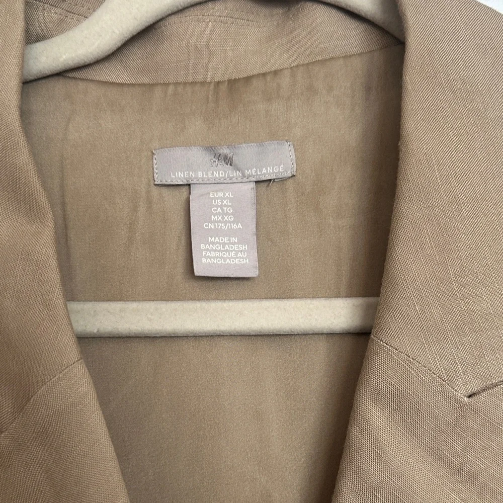 H&M Tan Sleeveless Midi Dress - Picture 2 of 2